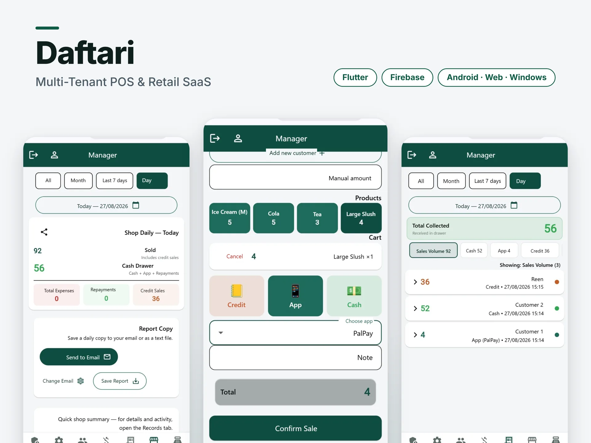 Multi-Tenant Shop Management Platform — image 1